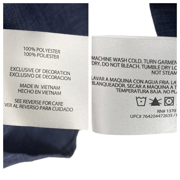 ORVIS Classic Collection Blue Heather Button Up Shirt - Picture 15 of 16